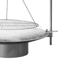 SvenskaV Grace Feuerschale Ø80cm Inkl. Schwenkgrill Edelstahl Ø63 -Gartenmöbel Geschäft svenskav grace feuerschale o80cm inkl schwenkgrill edelstahl o63 3