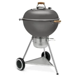 Weber 70th Anniversary Edition Kettle Kugelgrill Metallic Grey