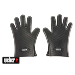 Weber Grilhandschuhe Silikon Schwarz