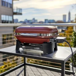 Weber Lumin Compact Elektrogrill Rot -Gartenmöbel Geschäft weber lumin compact elektrogrill 1468591 2